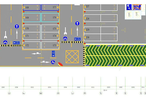 停车场平面图